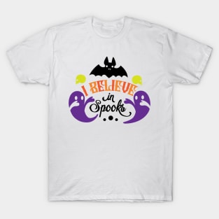 Halloween I believe in spooks T-Shirt